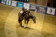 PEOPLE - Gina-Maria Schumacher reitet auf Wham Bam Gunner beim Reining-Wettbewerb bei der Equita 2018 in Lyon