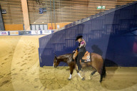 PEOPLE - Gina-Maria Schumacher reitet auf Wham Bam Gunner beim Reining-Wettbewerb bei der Equita 2018 in Lyon