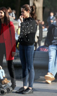 PEOPLE - Sara Sampaio unterwegs im East Village in NYC