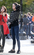 PEOPLE - Sara Sampaio unterwegs im East Village in NYC
