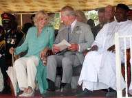 PEOPLE - Charles und Camilla zu Besuch in Gambia