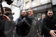 NEWS - Emmanuel und Brigitte Macron zu Besuch in Honfleur 