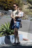 *EXCLUSIVE* Natalie Portman and her daughter head to a Halloween playdate in Los Angeles