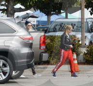 EXKLUSIV - Ashley Simpson mit Cara Delevingne in Studio City unterwegs