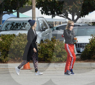 EXKLUSIV - Ashley Simpson mit Cara Delevingne in Studio City unterwegs