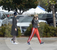 EXKLUSIV - Ashley Simpson mit Cara Delevingne in Studio City unterwegs