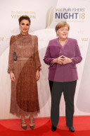 NEWS - Berlin: Rania von Jordanien und Angela Merkel bei der VDZ Publishers‘ Night