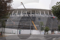 REPORTAGE - Japan: Bauarbeiten für die Olympischen Spiele 2020 in Tokio