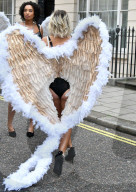 Simply Be's Christmas lingerie collection photocall, London, UK - 06 Nov 2018