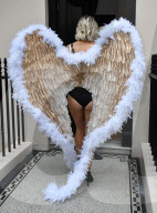 Simply Be's Christmas lingerie collection photocall, London, UK - 06 Nov 2018