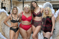 Simply Be's Christmas lingerie collection photocall, London, UK - 06 Nov 2018