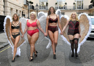 Simply Be's Christmas lingerie collection photocall, London, UK - 06 Nov 2018