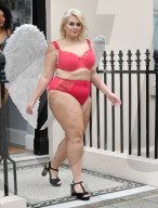 Simply Be's Christmas lingerie collection photocall, London, UK - 06 Nov 2018