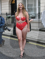 Simply Be's Christmas lingerie collection photocall, London, UK - 06 Nov 2018