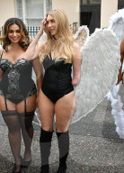 Simply Be's Christmas lingerie collection photocall, London, UK - 06 Nov 2018