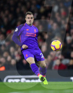 Arsenal v Liverpool, Premier League, Football, Emirates Stadium, London, UK - 03 Nov 2018