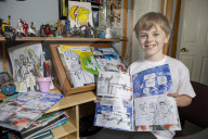 FEATURE - Drew Marr (10) produziert und vertreibt eigene Comic-Bücher weltweit