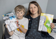FEATURE - Drew Marr (10) produziert und vertreibt eigene Comic-Bücher weltweit