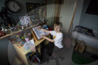 FEATURE - Drew Marr (10) produziert und vertreibt eigene Comic-Bücher weltweit