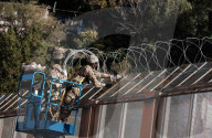NEWS - US Army in Nogales an der Grenze zu Mexico