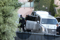 EXKLUSIV - Kanye West lässt seine Familie von zu Hause evakuieren