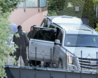 EXKLUSIV - Kanye West lässt seine Familie von zu Hause evakuieren
