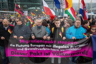 NEWS - AfD-Demonstration im Berliner Regierungsviertel gegen den UN-Migrationspakt.