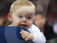 PEOPLE - Familie von Wayne Rooney bei seinem letzten internationalen Fussballspiel