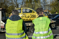 NEWS - Frankreich: Gelbe Warnwesten: Proteste mit Gilets Jaunes wegen Benzinpreiserhöhun