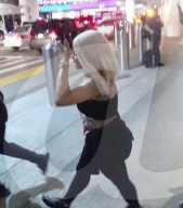EXKLUSIV - Blac Chyna wird gegenüber einem Paparazzo handgreiflich