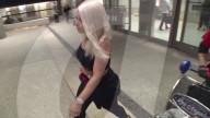 EXKLUSIV - Blac Chyna wird gegenüber einem Paparazzo handgreiflich
