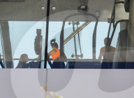 EXKLUSIV - Kourtney Kardashian trainiert im Gym