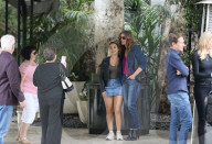 PEOPLE - Cindy Crawford und Kaia Gerber in Bel Air unterwegs