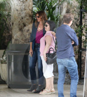 PEOPLE - Cindy Crawford und Kaia Gerber in Bel Air unterwegs