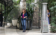 PEOPLE - Cindy Crawford und Kaia Gerber in Bel Air unterwegs