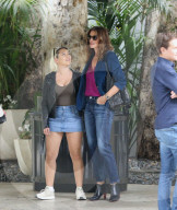 PEOPLE - Cindy Crawford und Kaia Gerber in Bel Air unterwegs