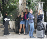PEOPLE - Cindy Crawford und Kaia Gerber in Bel Air unterwegs