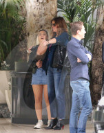 PEOPLE - Cindy Crawford und Kaia Gerber in Bel Air unterwegs