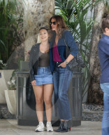 PEOPLE - Cindy Crawford und Kaia Gerber in Bel Air unterwegs