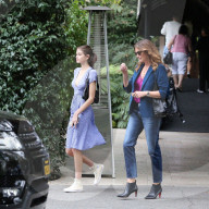 PEOPLE - Cindy Crawford und Kaia Gerber in Bel Air unterwegs