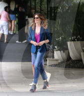 PEOPLE - Cindy Crawford und Kaia Gerber in Bel Air unterwegs