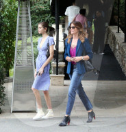 PEOPLE - Cindy Crawford und Kaia Gerber in Bel Air unterwegs