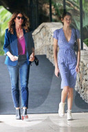 PEOPLE - Cindy Crawford und Kaia Gerber in Bel Air unterwegs