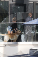 EXKLUSIV - Sean Penn mit seiner Tochter Dylan Frances in Santa Monica unterwegs
