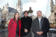 NEWS - Belgien: Ai Weiwei mit Carles Puigdemont in Brüssel