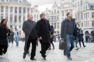 NEWS - Belgien: Ai Weiwei mit Carles Puigdemont in Brüssel