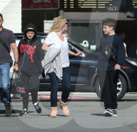 EXKLUSIV - Wie die Zeit vergeht! Britney Spears mit ihren grossen Jungs Jayden und Sean unterwegs