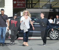 EXKLUSIV - Wie die Zeit vergeht! Britney Spears mit ihren grossen Jungs Jayden und Sean unterwegs