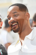 PEOPLE - Will Smith mit Lewis Hamilton am Formel1 GP in Abu Dhabi