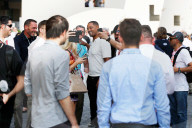 PEOPLE - Will Smith mit Lewis Hamilton am Formel1 GP in Abu Dhabi